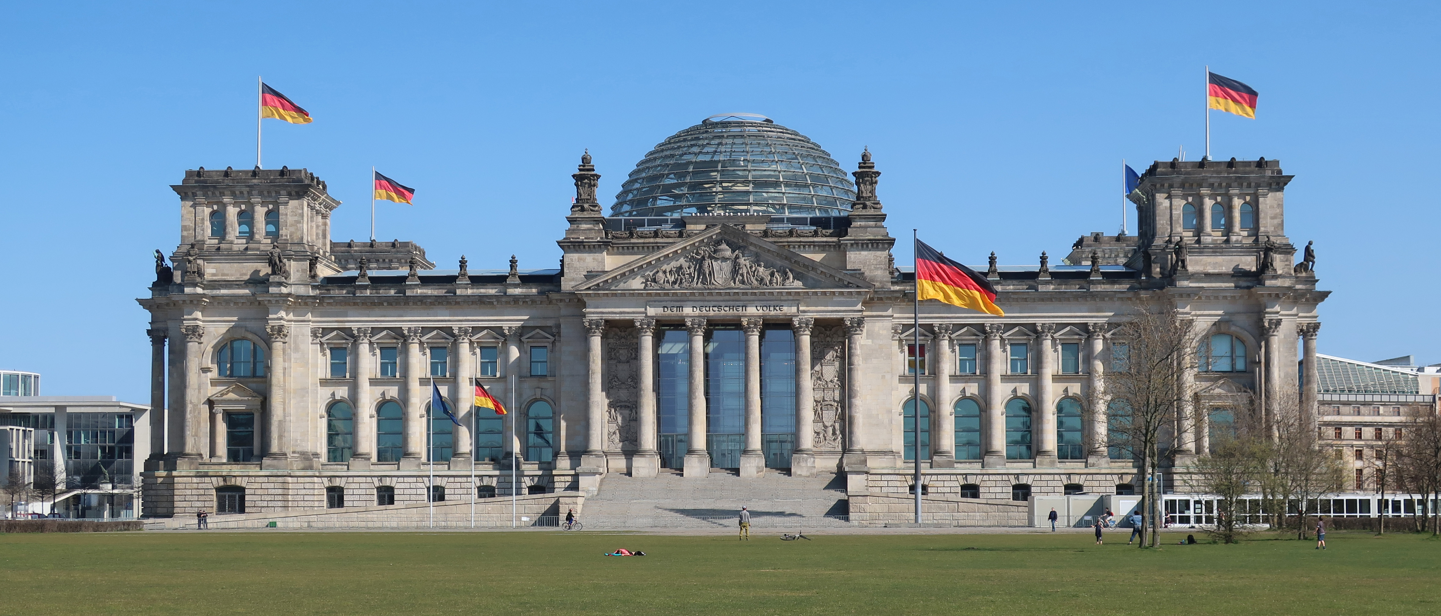 The Reichstag building in Berlin, seat of Germany's federal parliament